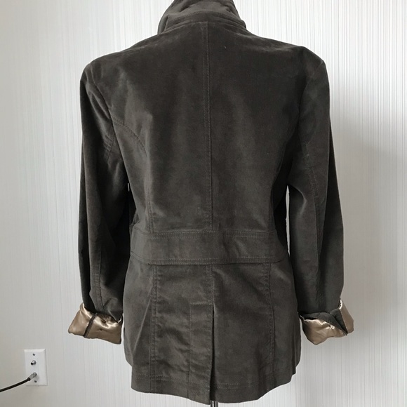 Lady Hathaway Brown Velvet Jacket - Picture 2 of 7